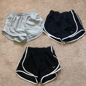 Nike running shorts bundle